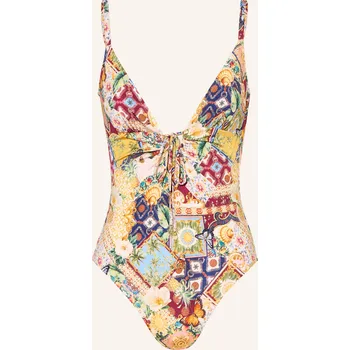 Dámské plavky Watercult Dámské Plavky Treasured Trove, tmavě žlutá / tmavě...