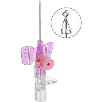 Zdravotnický materiál Vasofix Safety 20G 1.1x33mm růžová 50ks