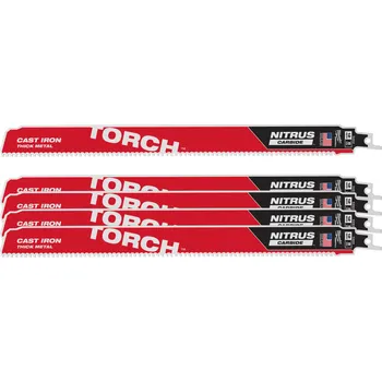 Pilový plátek MILWAUKEE Pilový plátek TORCH NITRUS 300x8T, 5 ks
