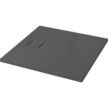 Sprchová vanička Cersanit Tako Slim set B455 vanička šedá M 90x90x4 S932-162
