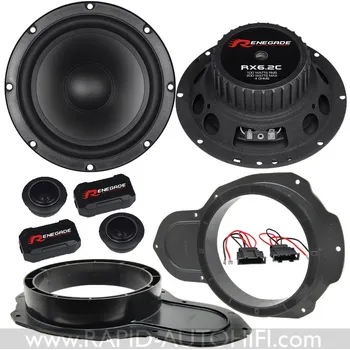 Reproduktor do auta Reproduktory VW PASSAT B7 Renegade RX6.2C Přední s redukcemi