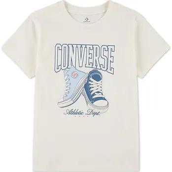 Dívčí tričko Converse Sneakr Tee Jn62 Egret 10-12YR