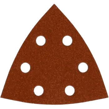 Brusný papír MILWAUKEE Brusný papír delta 93x93/6HL G180 10 ks