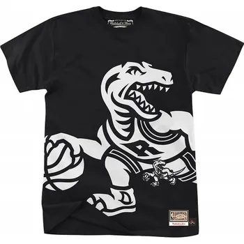 Pánské tričko Mitchell & Ness Mitchell and Ness Big Face 3.0 Toronto Raptors Tee Velikost oblečení: L