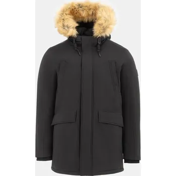 Pánská casual bunda SoulCal Soul Padded Parka Black XL