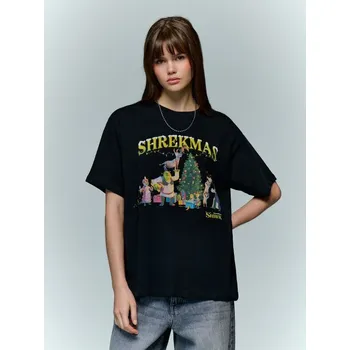 Oblečení a móda Vánoční tričko Shrekmas - XS - House - černá - 552II-99X