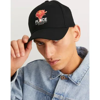 Kšiltovka Jack and Jones JJ Baseball Cap Black/Red Mens