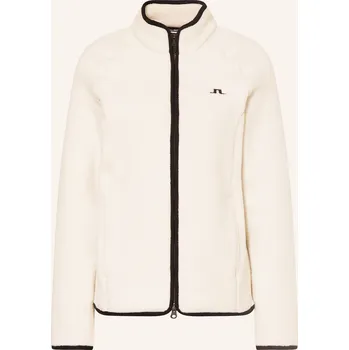 Dámská mikina J.Lindeberg Dámská Fleecová Bunda, krémová / černá, 36