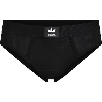 Kalhotky ADIDAS ORIGINALS Adidas Originals 2x2 Rib High-Waist Brief Carbon 18 (2XL)