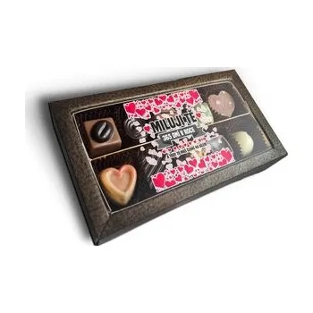 Bonboniéra Pralinky Miluji Tě 365 dní v roce: 10 ks pralinek