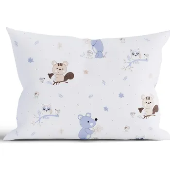 Povlak na polštářek Bavlněný povlak na polštář Renforcé 40 × 60 cm - Lesní přátelé