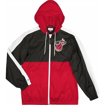 Pánská softshellová bunda Mitchell & Ness Miami Heat Gameday Lighweight Jacket Velikost oblečení: 2XL