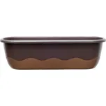 PLASTIA Plastia Truhlík samozavlažovací MARETA 80 čokoládová+bronzová