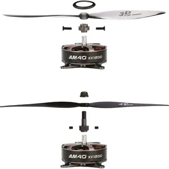 RC náhradní díl Elektromotor BPP 4D 1850kv+16A ESC + 2x4D vrtule 8.5x4.2 - Combo T-Motor