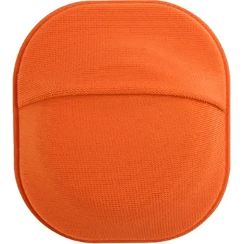 Pouzdro na mobilní telefon Obal z mikrovlákna na suchý zip pro AirTag - oranžový