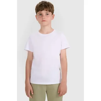 Chlapecké tričko Chlapecké tričko 4F velikost 164 white