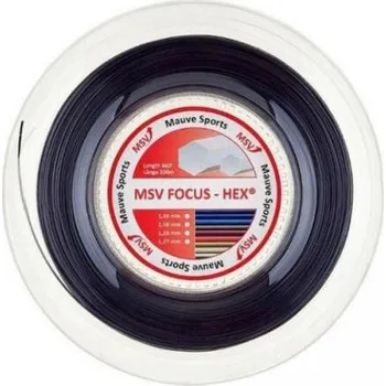 Sport Focus HEX tenisový výplet 200 m černá, Průměr 1,23