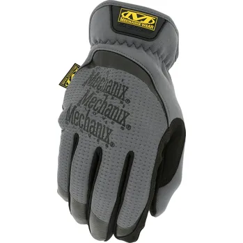 Pracovní rukavice MECHANIX Pracovní rukavice se syntetickou kůží FastFit® - šedé L/10 MFF-08-010