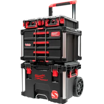 MILWAUKEE PACKOUT™ Sada boxů na nářadí Compact3DRAWER™