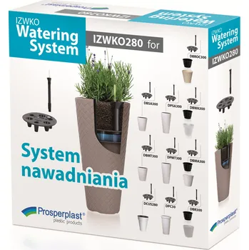 Květináč Prosperplast Prosperplast Zavlažovací systém IZWKO 34,0 cm