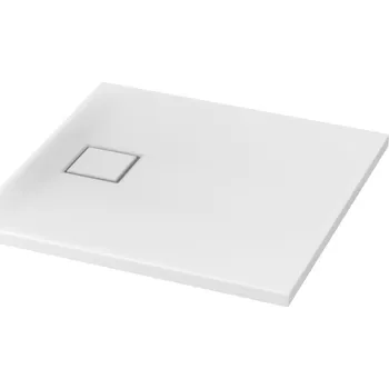 Sprchová vanička Cersanit Tako sprchová vanička slim bílá + sifon 80x80x4 S601-121