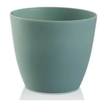 Květináč PLASTKON Plastkon Obal ELLA 7 lesklá ocelově modrá 3ks