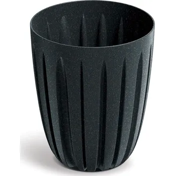 Květináč Květináč WARIO ECO WOOD 29 cm - barva: antracit ECO - S