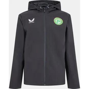 Pánská casual bunda Castore International Licence Rain Anorak Black L