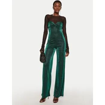 Dámský overall Simona Corsellini Overal A24CETU004 Zelená Regular Fit 38