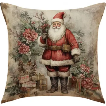Povlak na polštářek Vánoční povlak na polštář 45 × 45 cm, Santa Claus