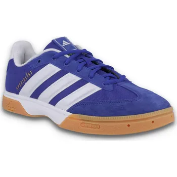 Pánská sálová obuv Adidas Spezialist M JS0243 - lucid blue/cloud white/lucid lemon 42