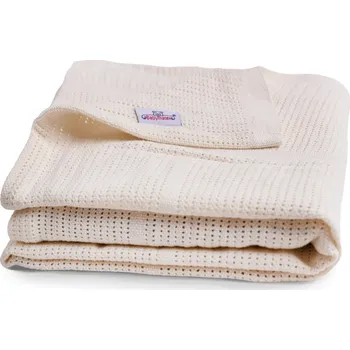 Dětská deka Babymatex Dětská deka Sisi ecru, 75 x 100 cm, přírodní