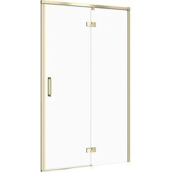 Sprchové dveře Cersanit Larga sprchové dveře P zlatá čiré sklo 120x195 S164-064
