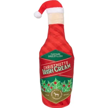 Hračka pro psa FuzzYard Plyšová vánoční hračka pro psy Christmutts Irish Cream 30 cm