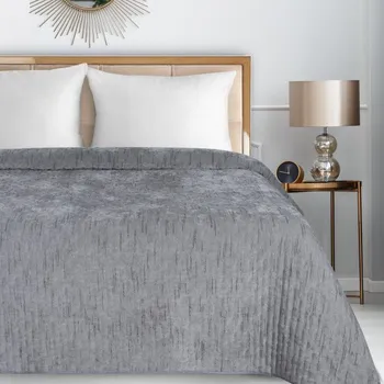 Přehoz na lůžko Přehoz CHELEN 1 stříbrný