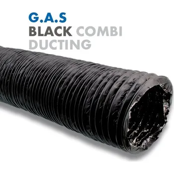 Global Air Supplies Vzduchové potrubí G.A.S. Combiflex Black 5m Průměr: 127mm