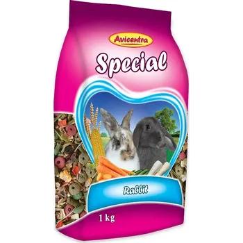 Krmivo pro hlodavce Avicentra Králík Speciál 1kg