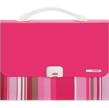 Archivační box Box na dokumenty A4 Expanding File-Smile Macaron 13 kapes Zelený