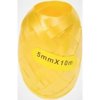 Stuha Stuha vázací klubíčko 10m oranžová matná