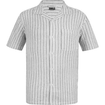 Pánská košile Fabric Stripe Shirt White/Black S