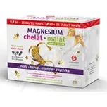 Magnesium chelát 50 kapslí+20+malát tbl.50+20 Galmed