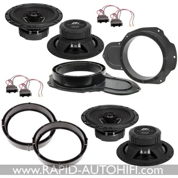 Auto Hi-Fi Reproduktory VW PASSAT B7 ESX HZ62 Přední+Zadní s redukcemi