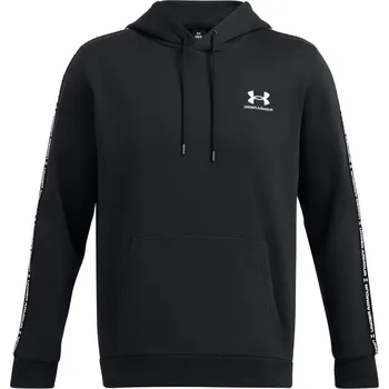 Pánská mikina Under Armour Icon Fleece Taping pánská mikina Black S
