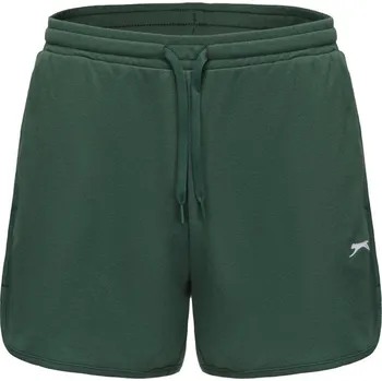 Dámské kraťasy Slazenger Fleece Interlock Shorts Womens Forest Green 16 (44)