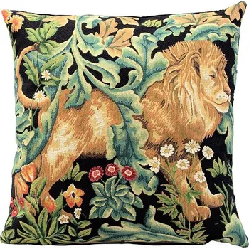 Povlečení Home of Christmas Gobelínový povlak 45 × 45 cm, Černý les, William Morris 2