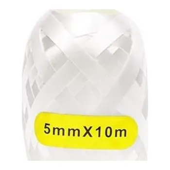 Stuha Stuha vázací klubíčko 10m bílá matná