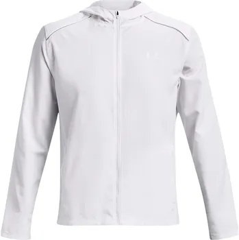 Pánská casual bunda Under Armour STORM RUN HOODED JACKET White L