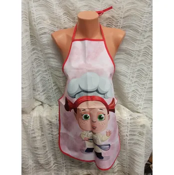 Nákupní taška Zástěra větší z kočárkoviny - 49 x 64 cm - kuchařka