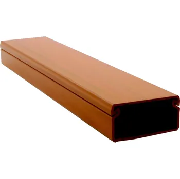 kabelová chránička Lišta na kabely Malpro, 40x40, imitace světlého dřeva - 1 m (D1005-8802K)