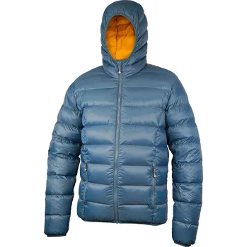 Dámská větrovka Warmpeace Vernon XXL majolica blue/nugget gold